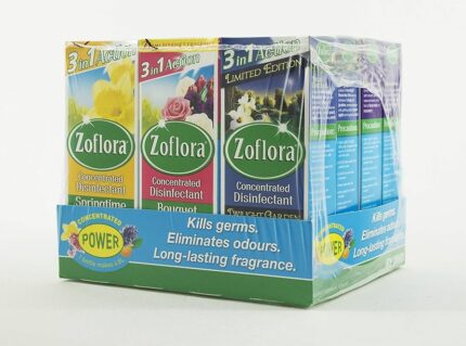 Zoflora disinfectant cleaner 500ml pack of 12 pcs