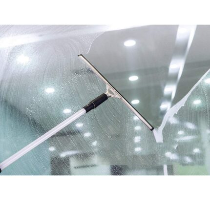 Glass Squeegee with Adjustable Stainless Steel Handle