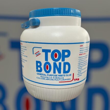 Top Bond General Purpose White Glue – 5Kg | Strong Adhesive for Wood, Paper, Fabric & Craft